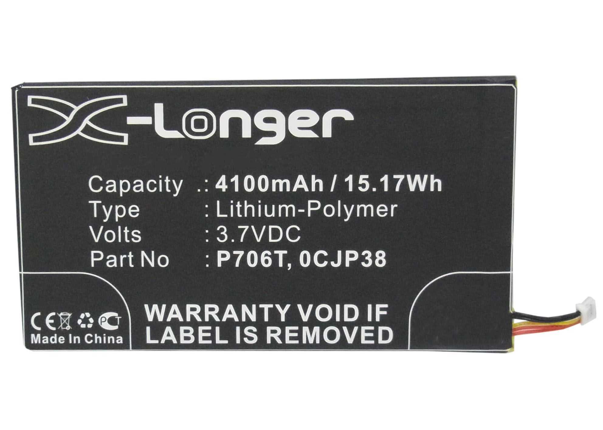 Batteries for DellTablet