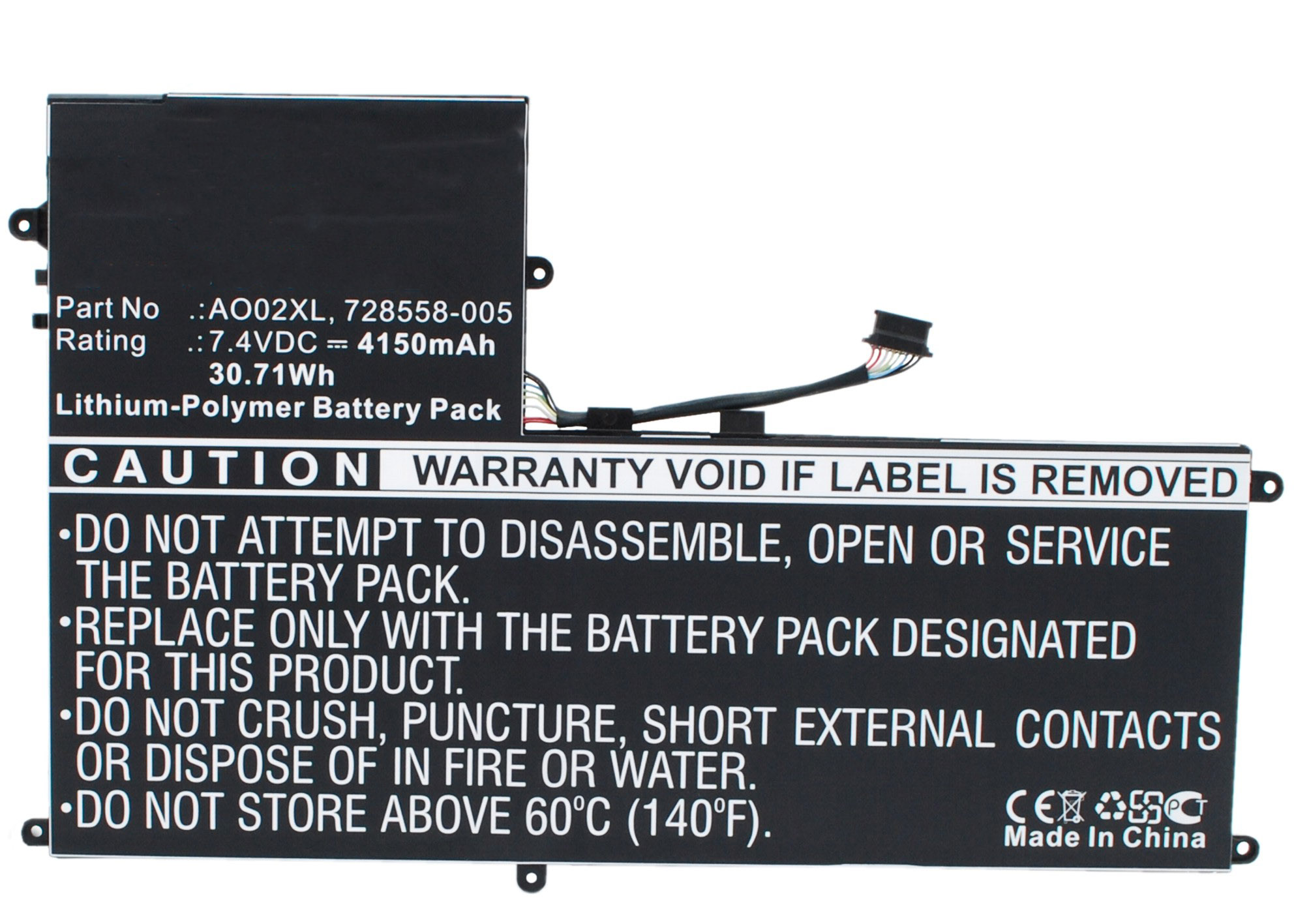 Batteries for HPTablet