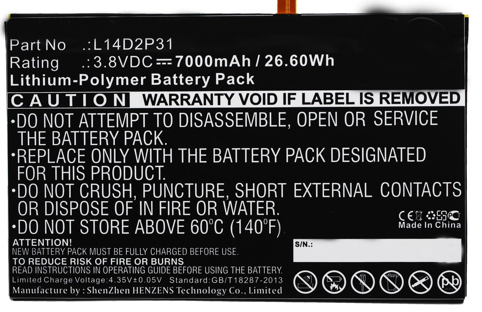 Batteries for LenovoTablet