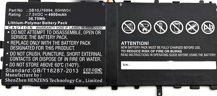 Batteries for LenovoTablet