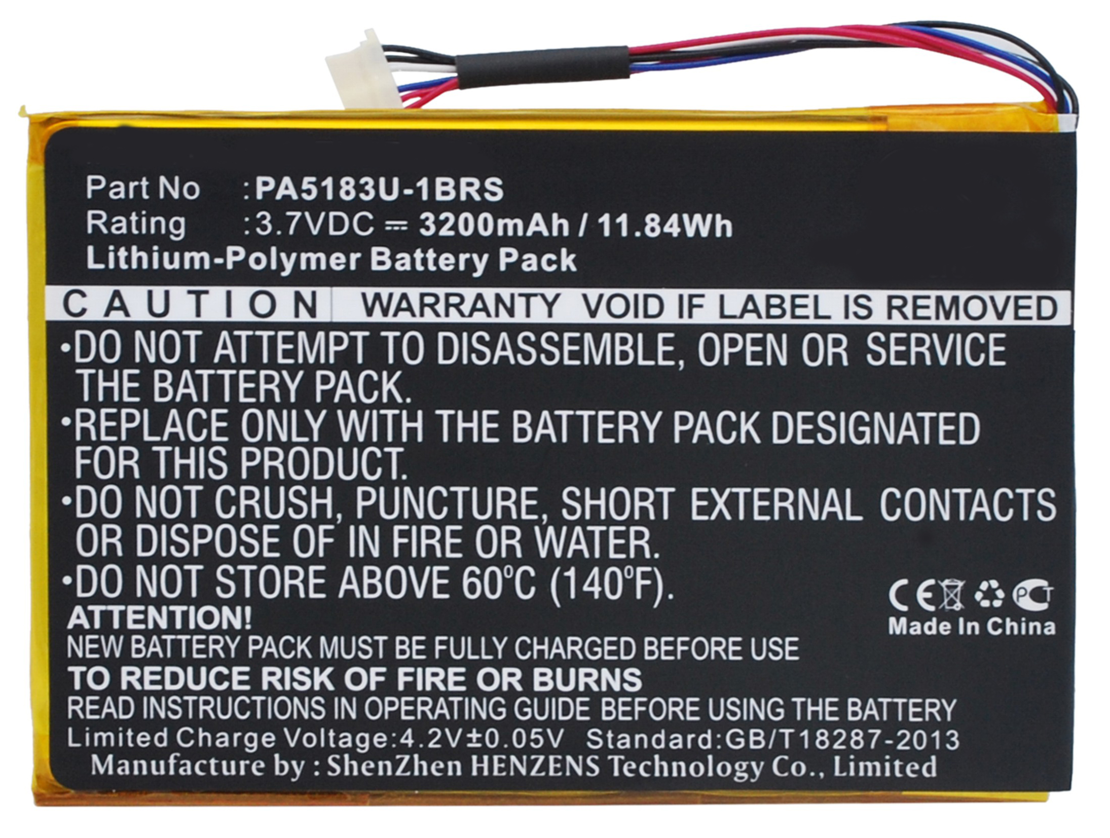 Batteries for ToshibaReplacement