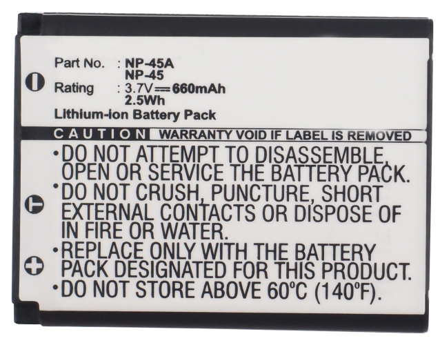 Batteries for ALBADigital Camera