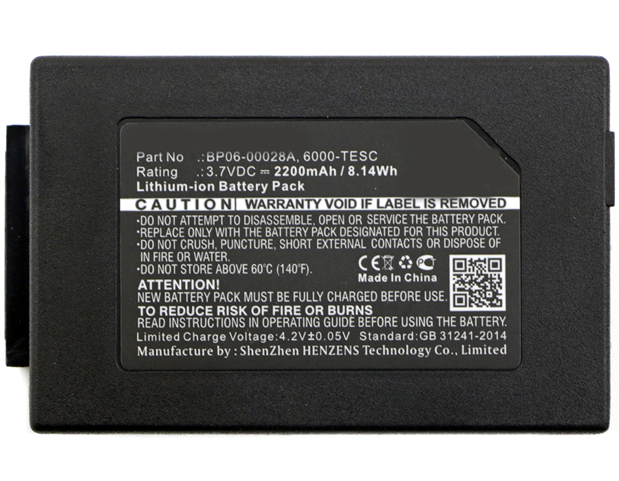 Batteries for HandHeldBarcode Scanner