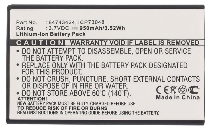 Batteries for Polycom ICP73048 Cordless Phone