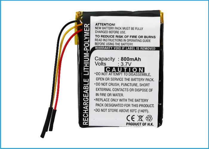 Batteries for PhilipsPlayer
