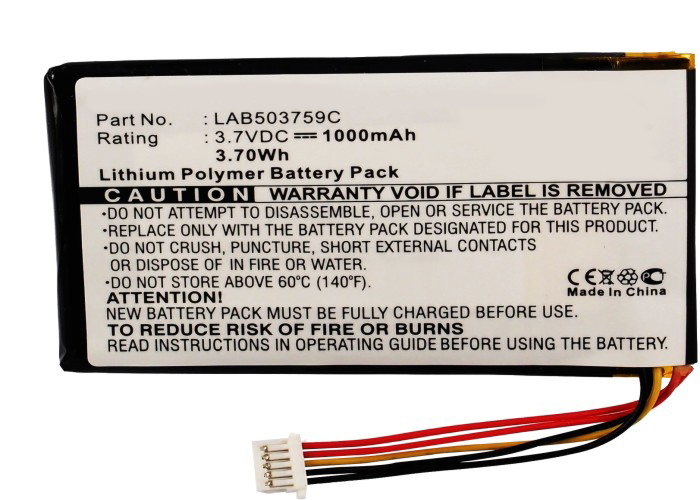 Batteries for ToshibaPDA