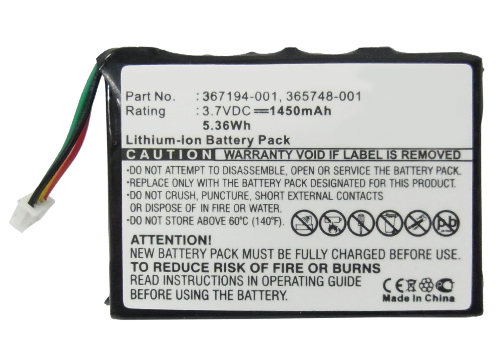 Batteries for HPPDA