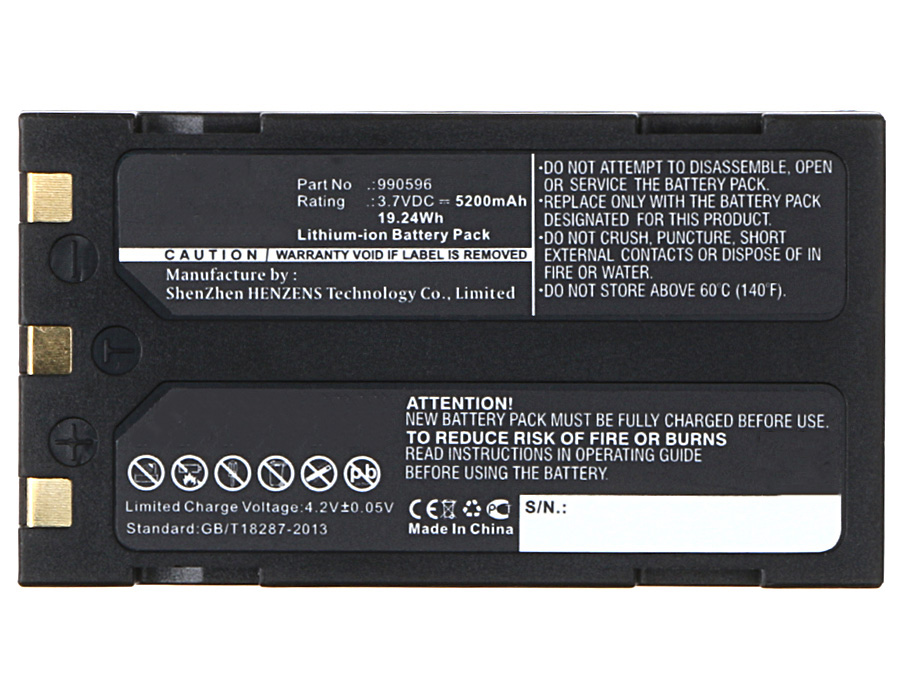 Batteries for RidgidThermal Camera