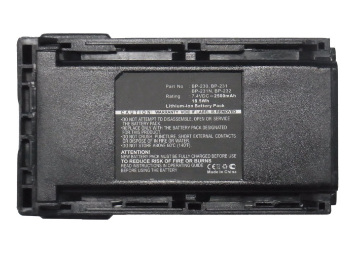 Batteries for Icom2-Way Radio