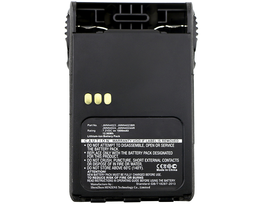 Batteries for Motorola2-Way Radio