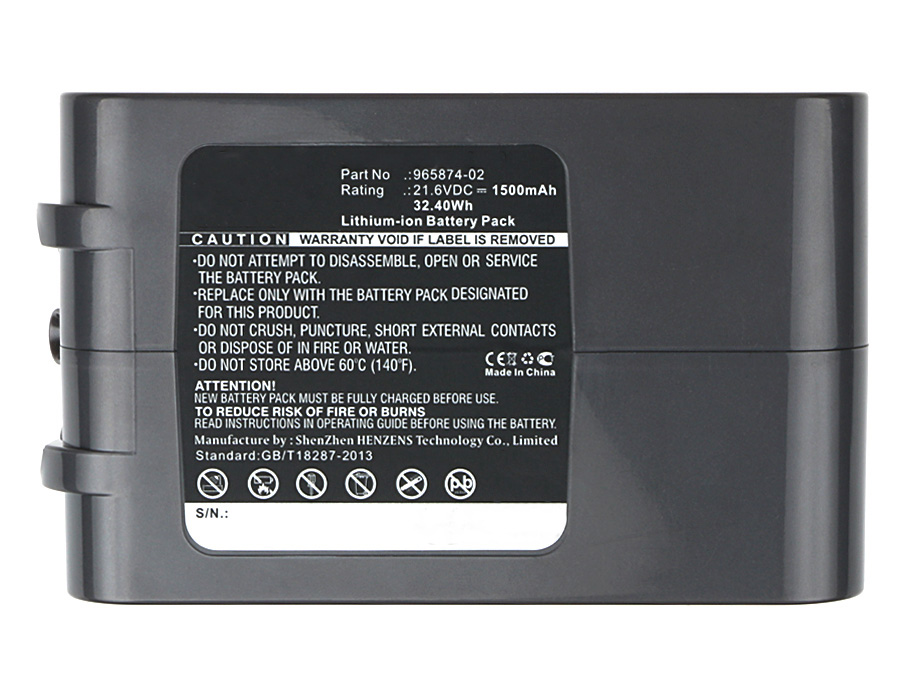 Batteries for DysonVacuum Cleaner