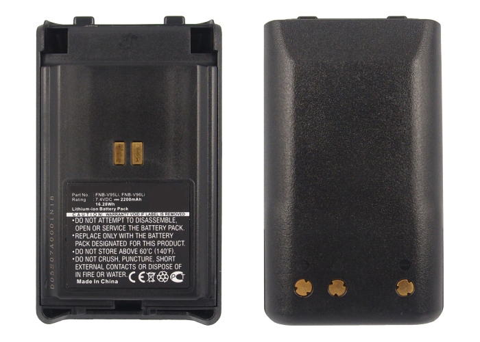 Batteries for YAESU2-Way Radio