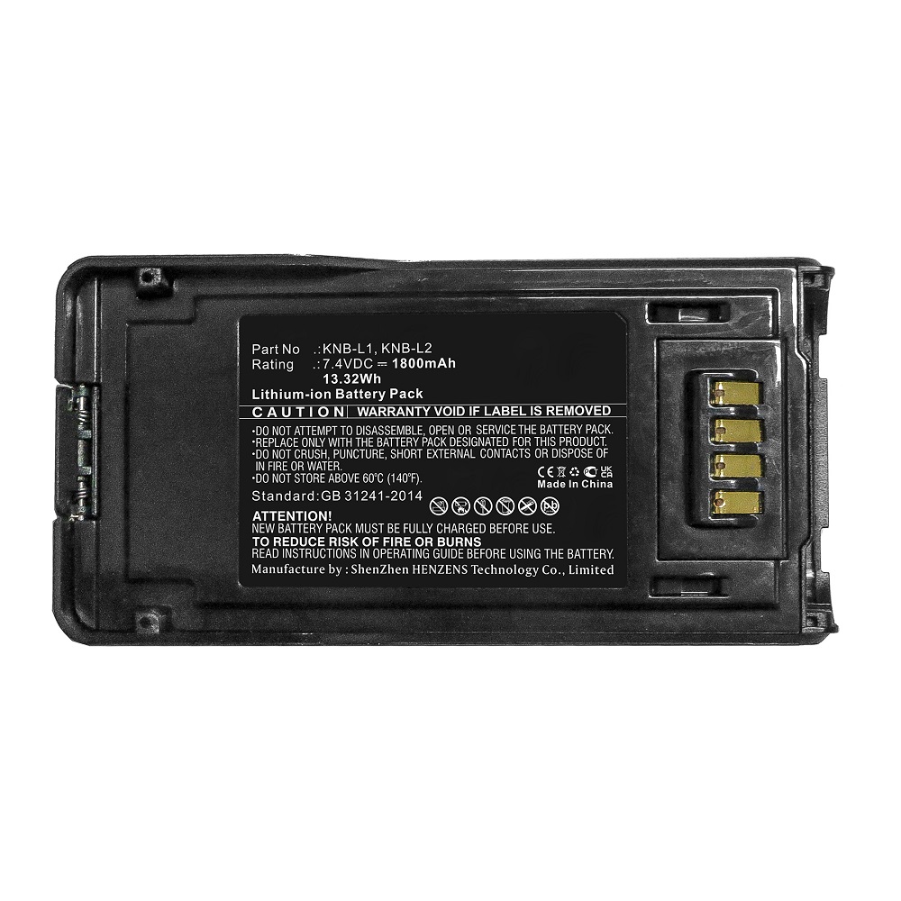 Batteries for Kenwood2-Way Radio