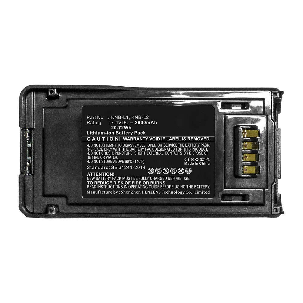 Batteries for Kenwood2-Way Radio