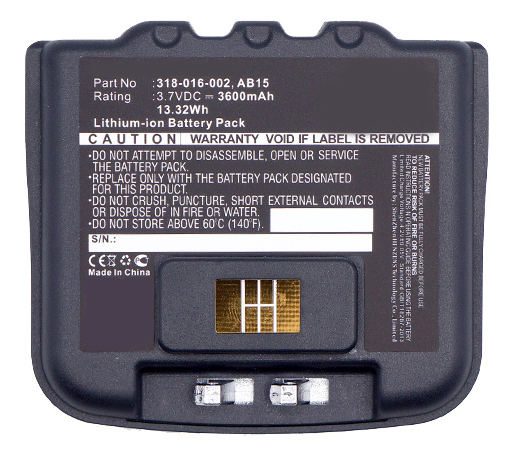 Batteries for IntermecBarcode Scanner