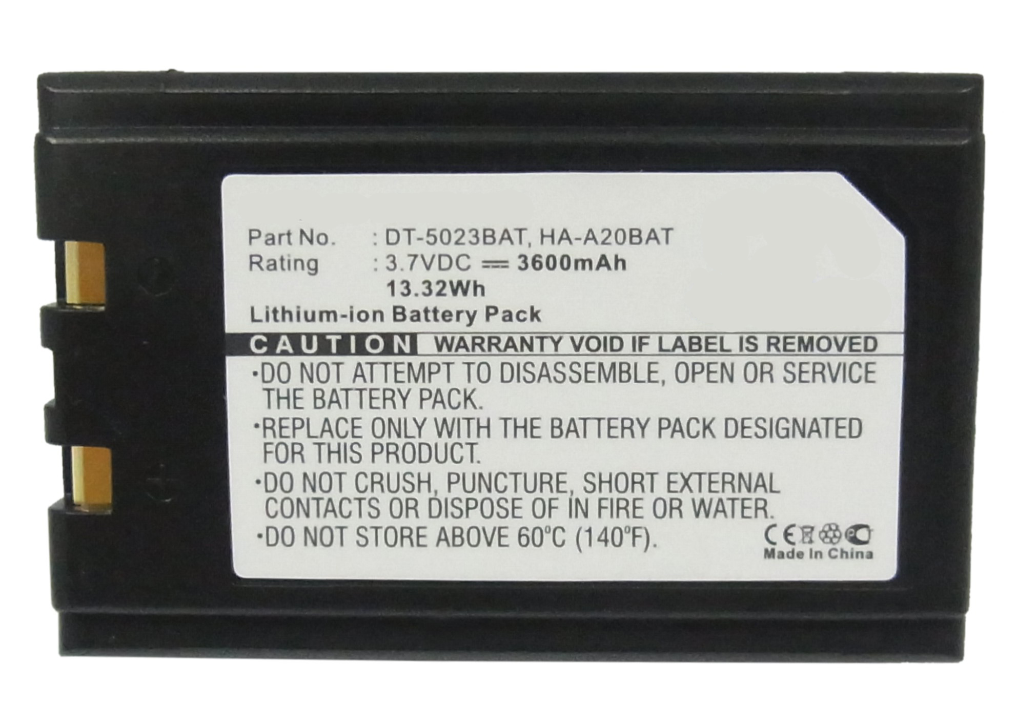 Batteries for UnitechBarcode Scanner