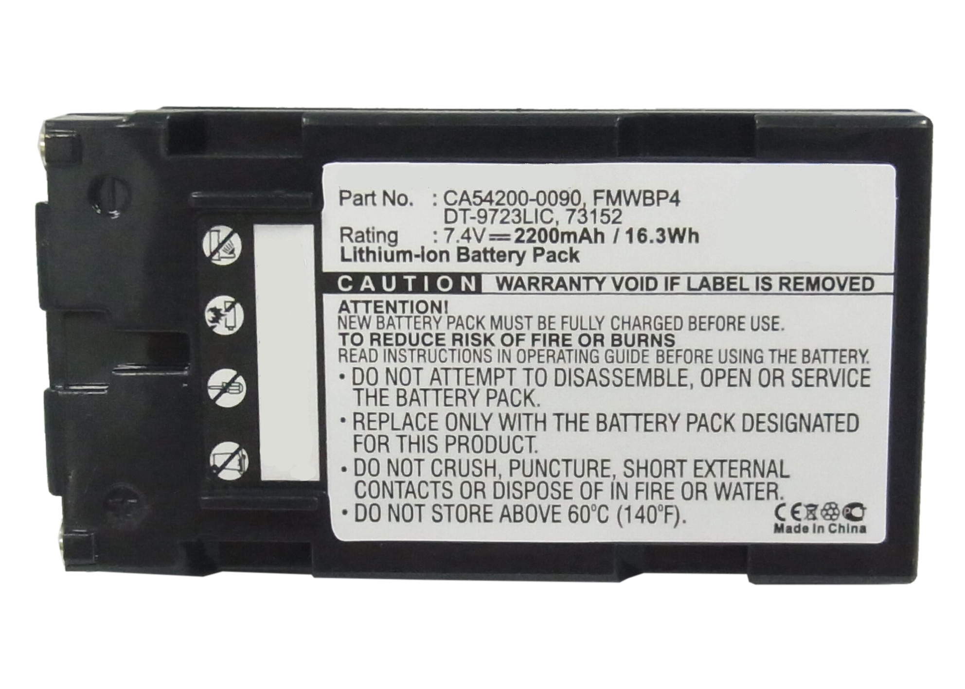 Batteries for IntermecBarcode Scanner