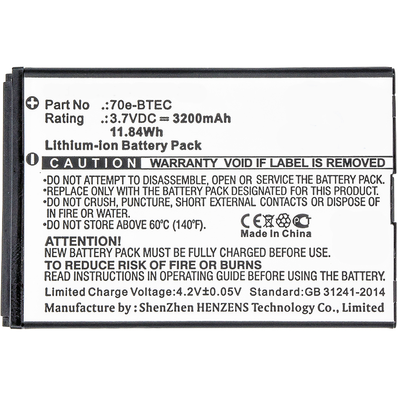 Batteries for DolphinBarcode Scanner