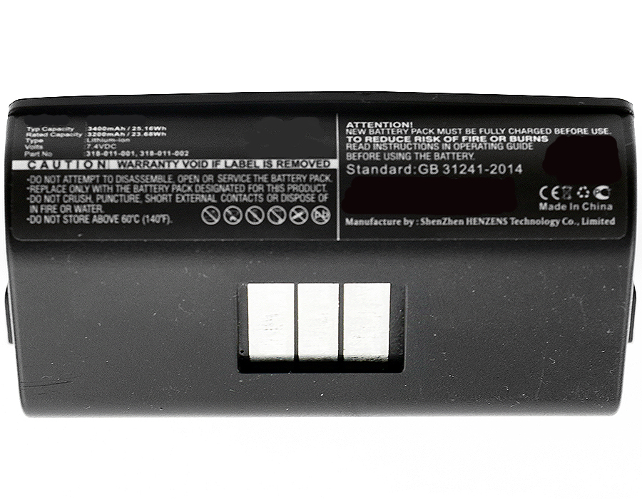 Batteries for IntermecBarcode Scanner