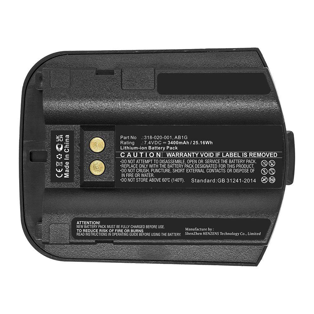 Batteries for IntermecBarcode Scanner