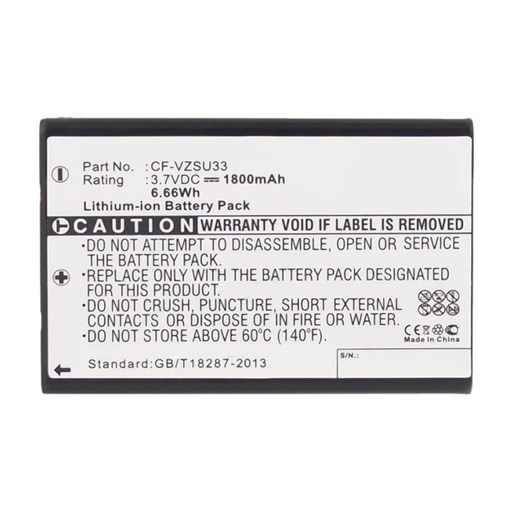 Batteries for PanasonicBarcode Scanner