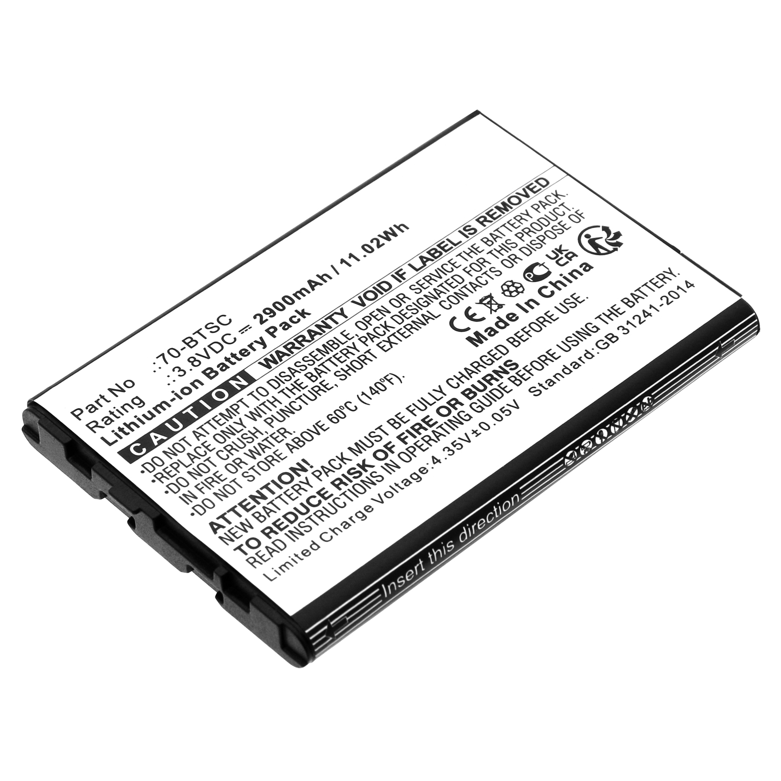 Batteries for Point MobileBarcode Scanner
