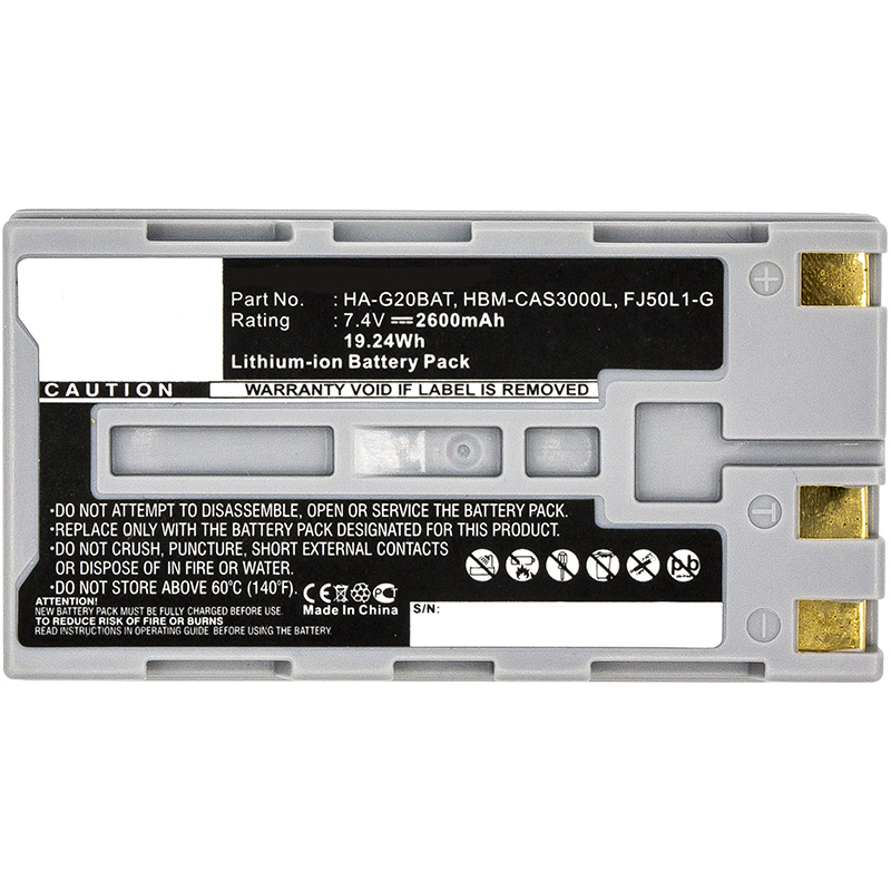 Batteries for CasioBarcode Scanner