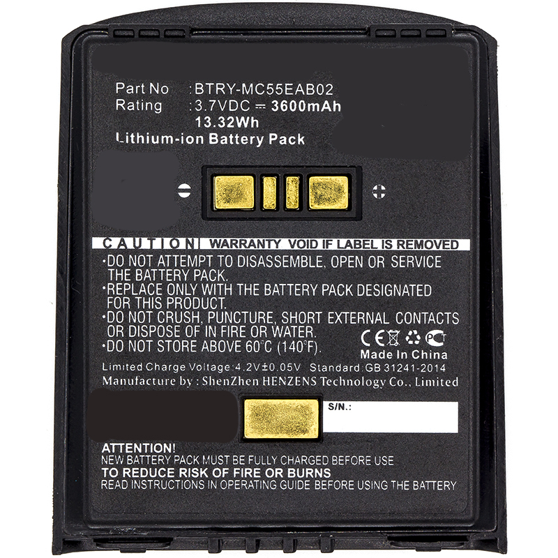 Batteries for SymbolBarcode Scanner