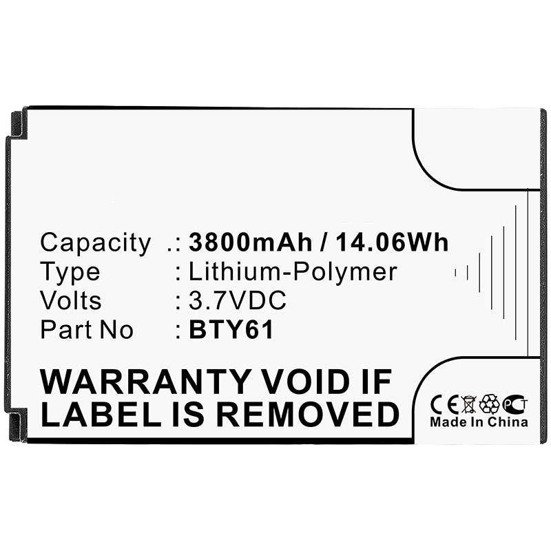 Batteries for NewlandBarcode Scanner