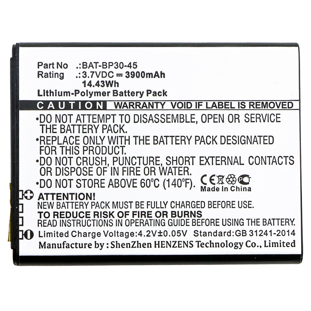 Batteries for BluebirdBarcode Scanner