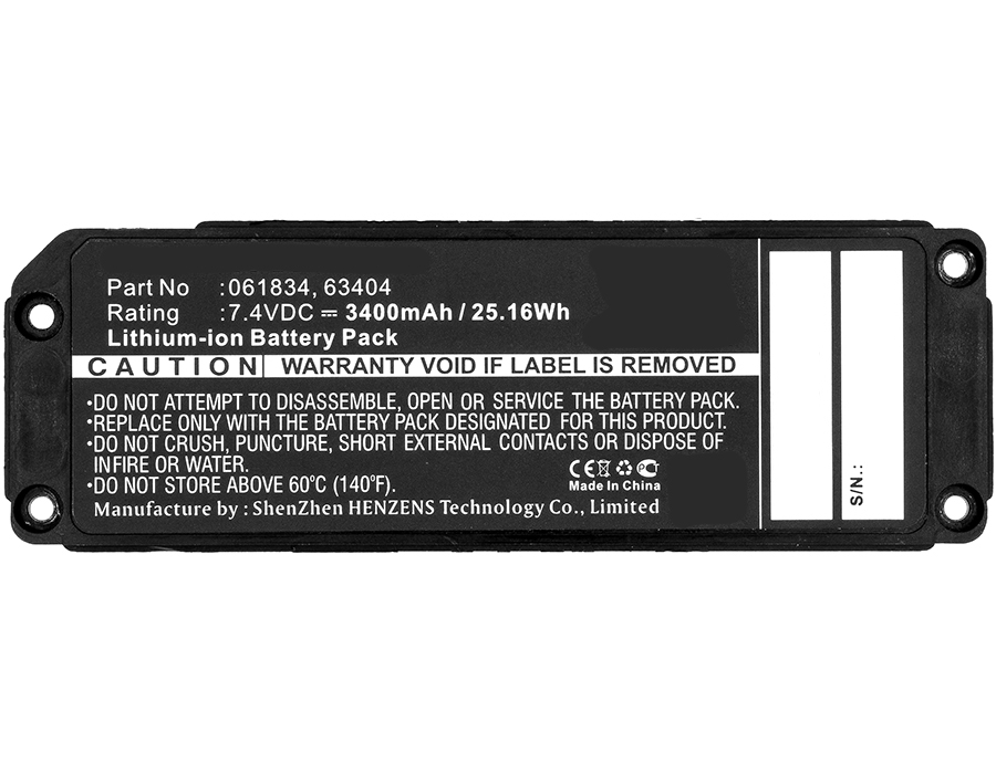 Batteries for BoseSpeaker