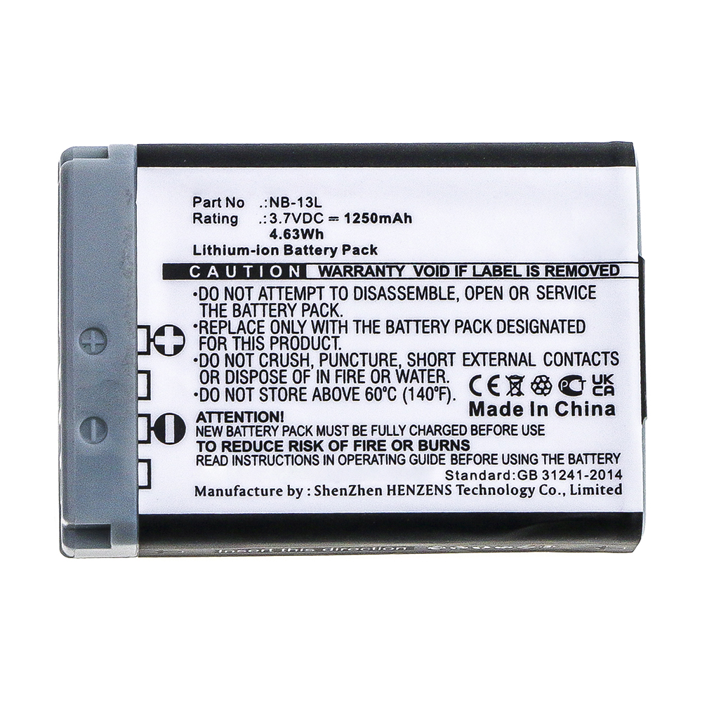 Batteries for CanonDigital Camera