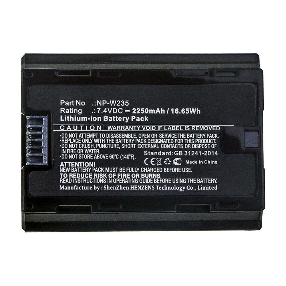 Batteries for FujifilmDigital Camera