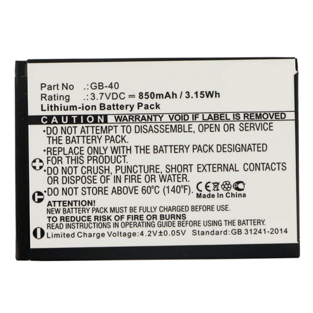 Batteries for General ImagingDigital Camera