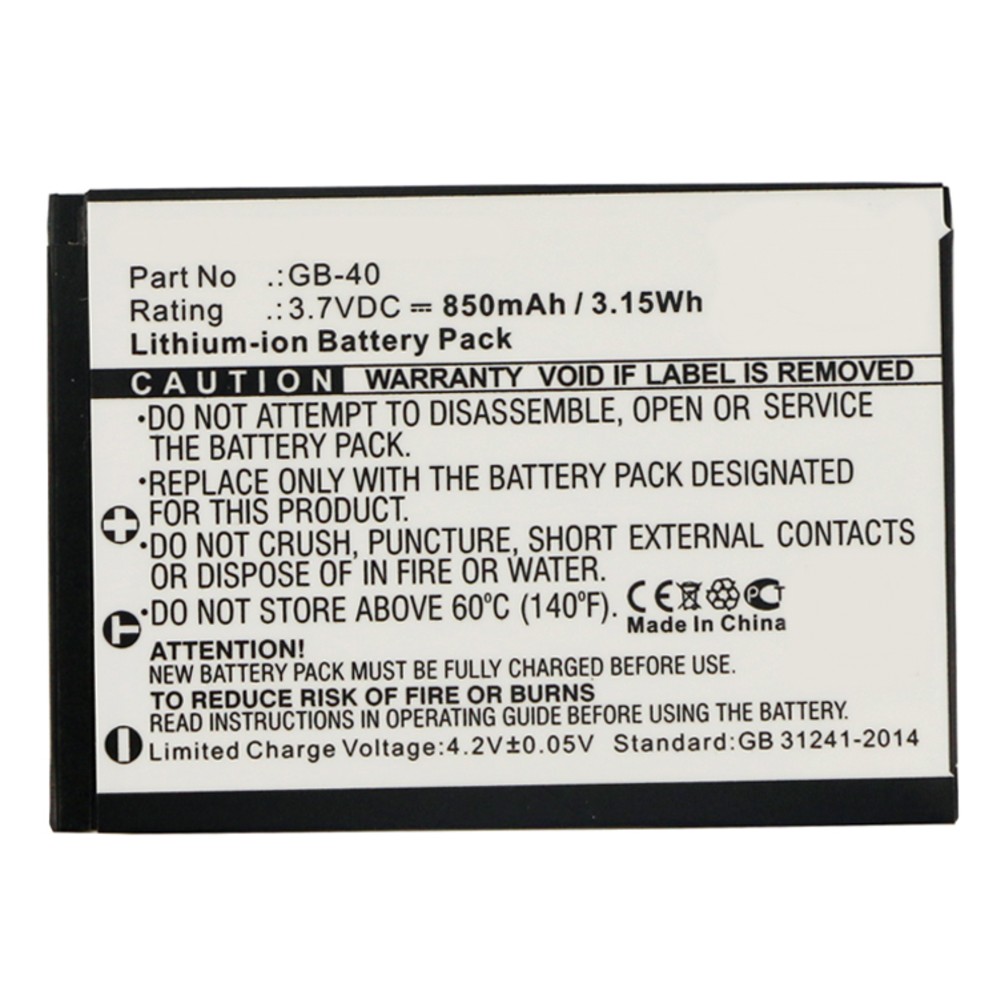 Batteries for GEDigital Camera