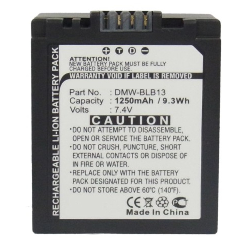 Batteries for PanasonicDigital Camera