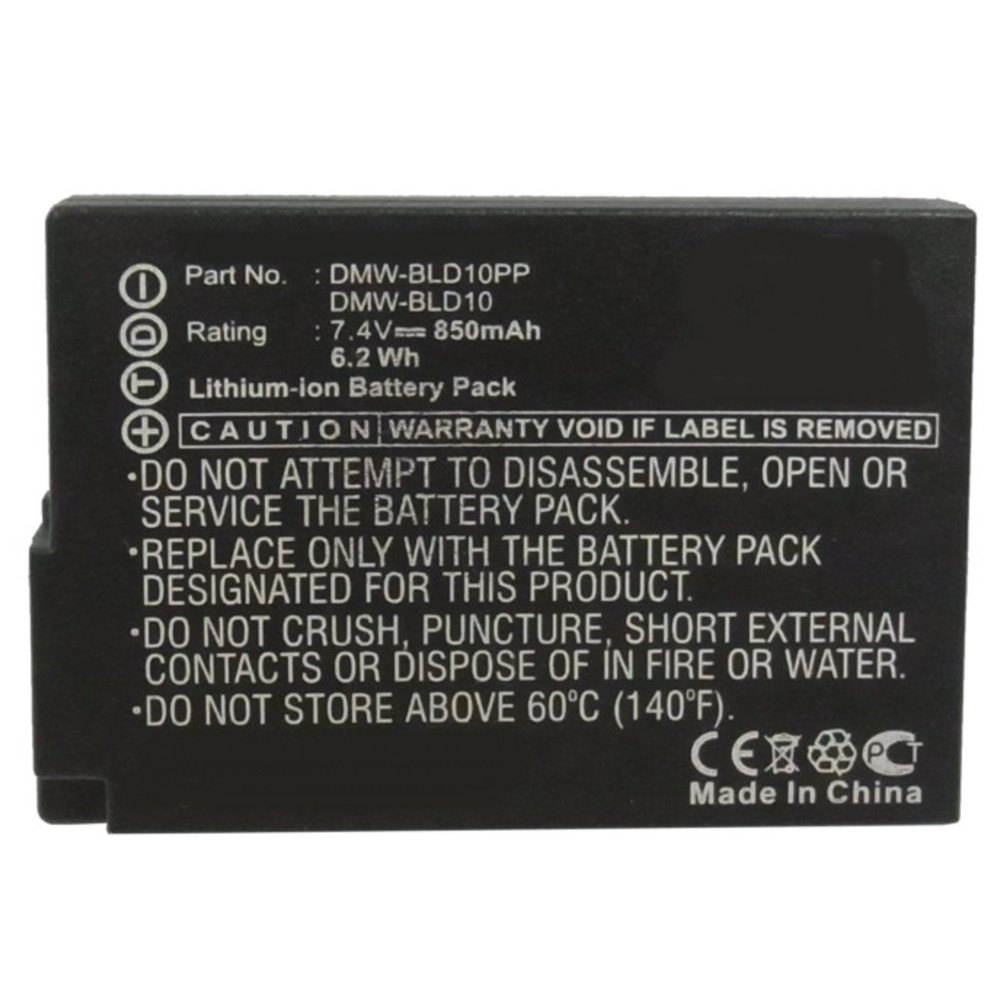 Batteries for PanasonicDigital Camera