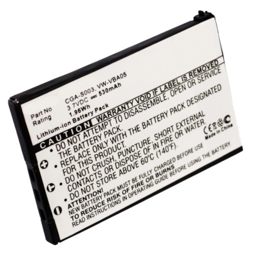 Batteries for PanasonicDigital Camera