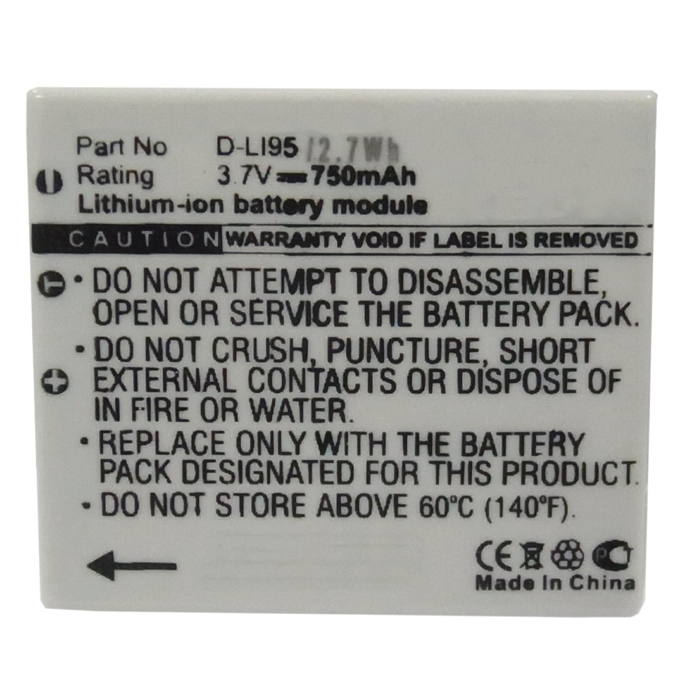 Batteries for PentaxDigital Camera