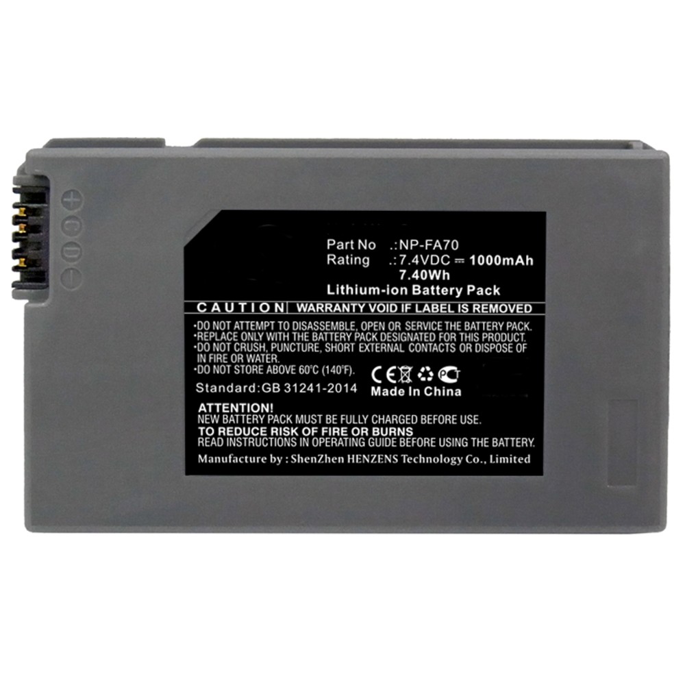 Batteries for SonyDigital Camera