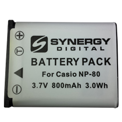 Batteries for CasioDigital Camera