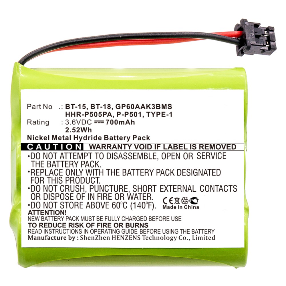 Batteries for UnidenCordless Phone