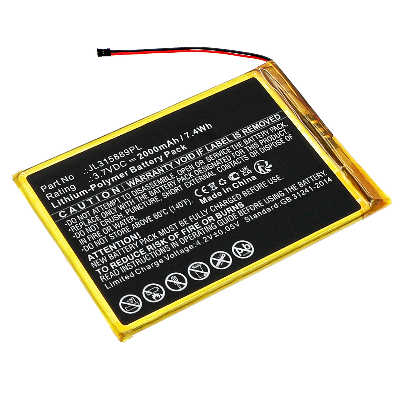Batteries for BookeenE Book E Reader