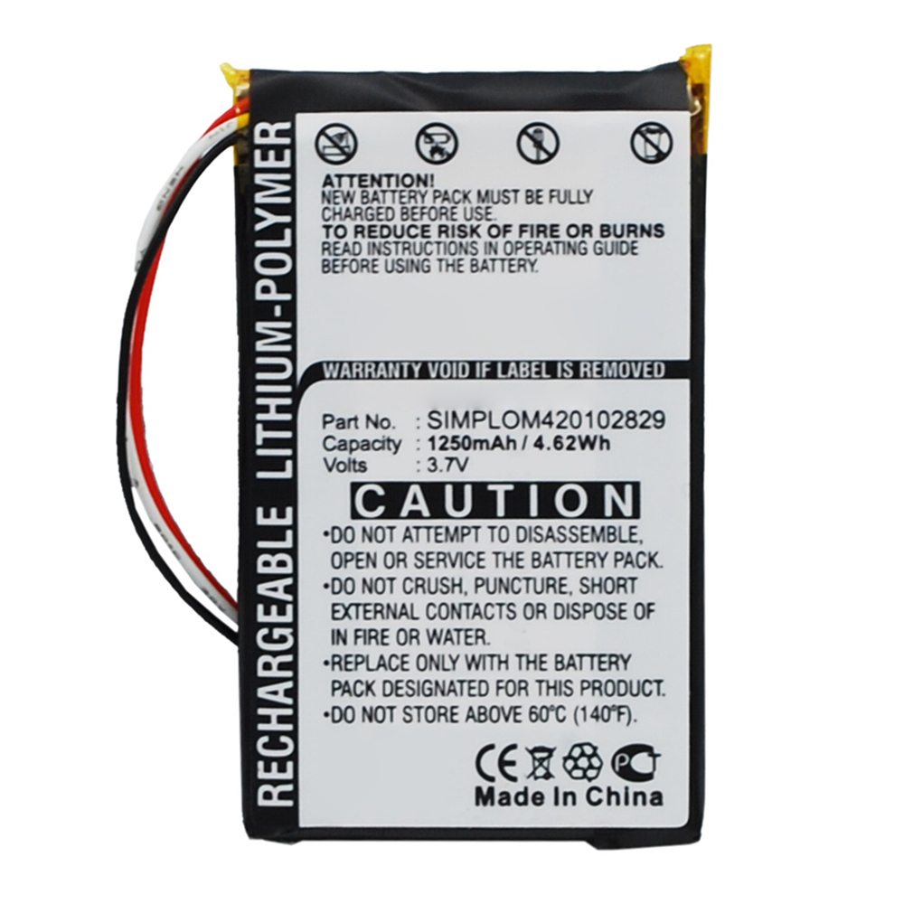 Batteries for TomTomGPS