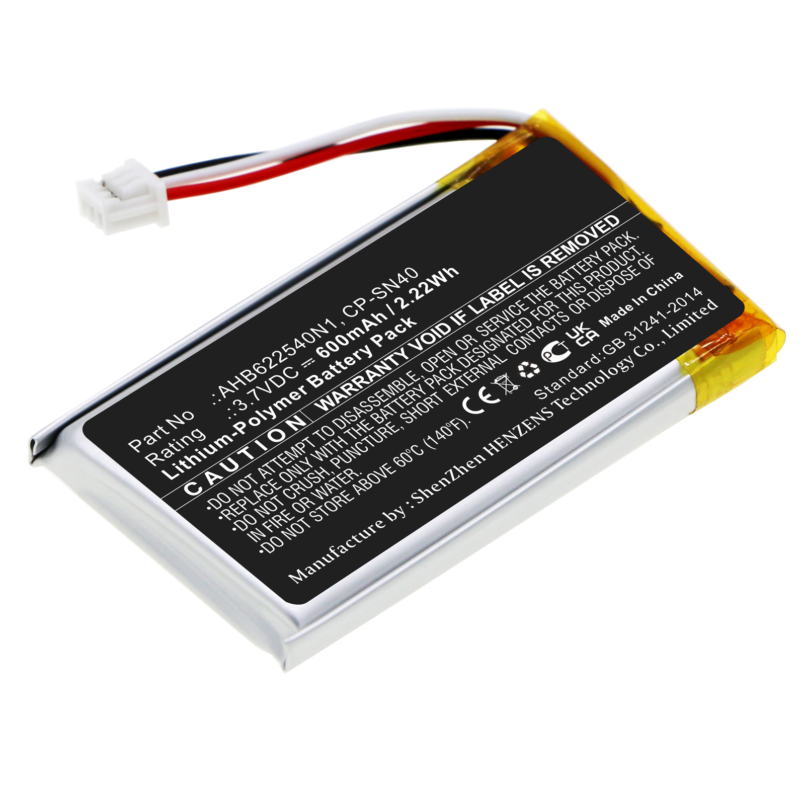 Batteries for SennheiserWireless Headset