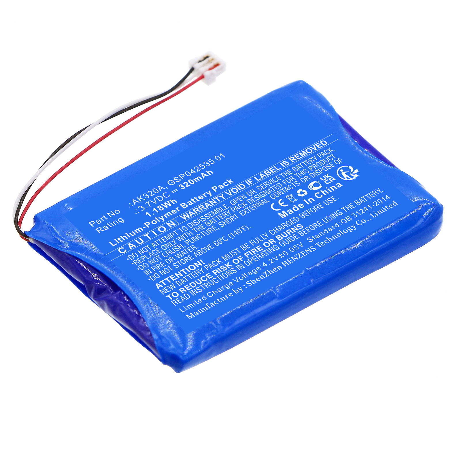 Batteries for AGFEOWireless Headset