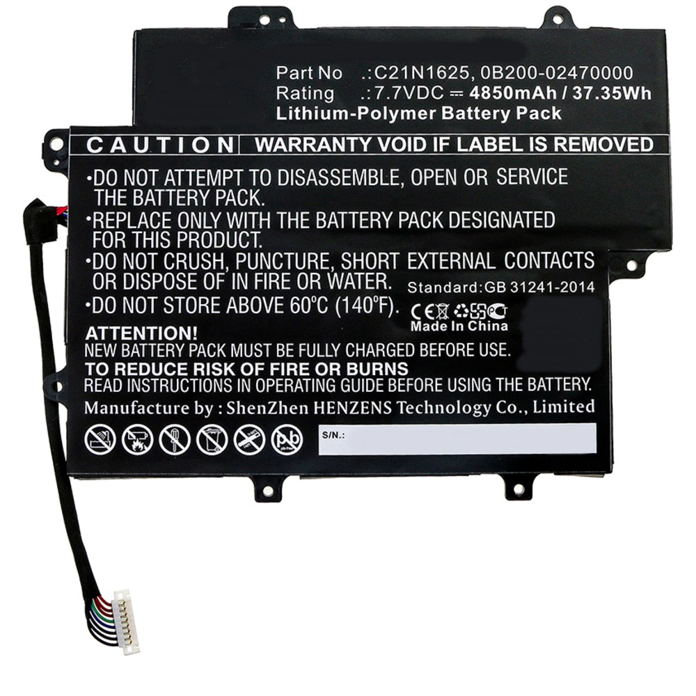 Batteries for AsusLaptop