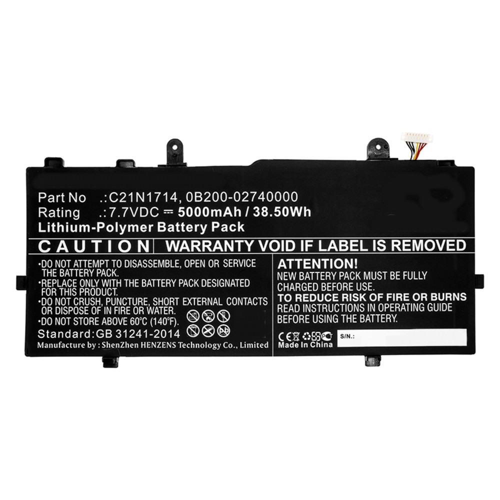 Batteries for AsusLaptop