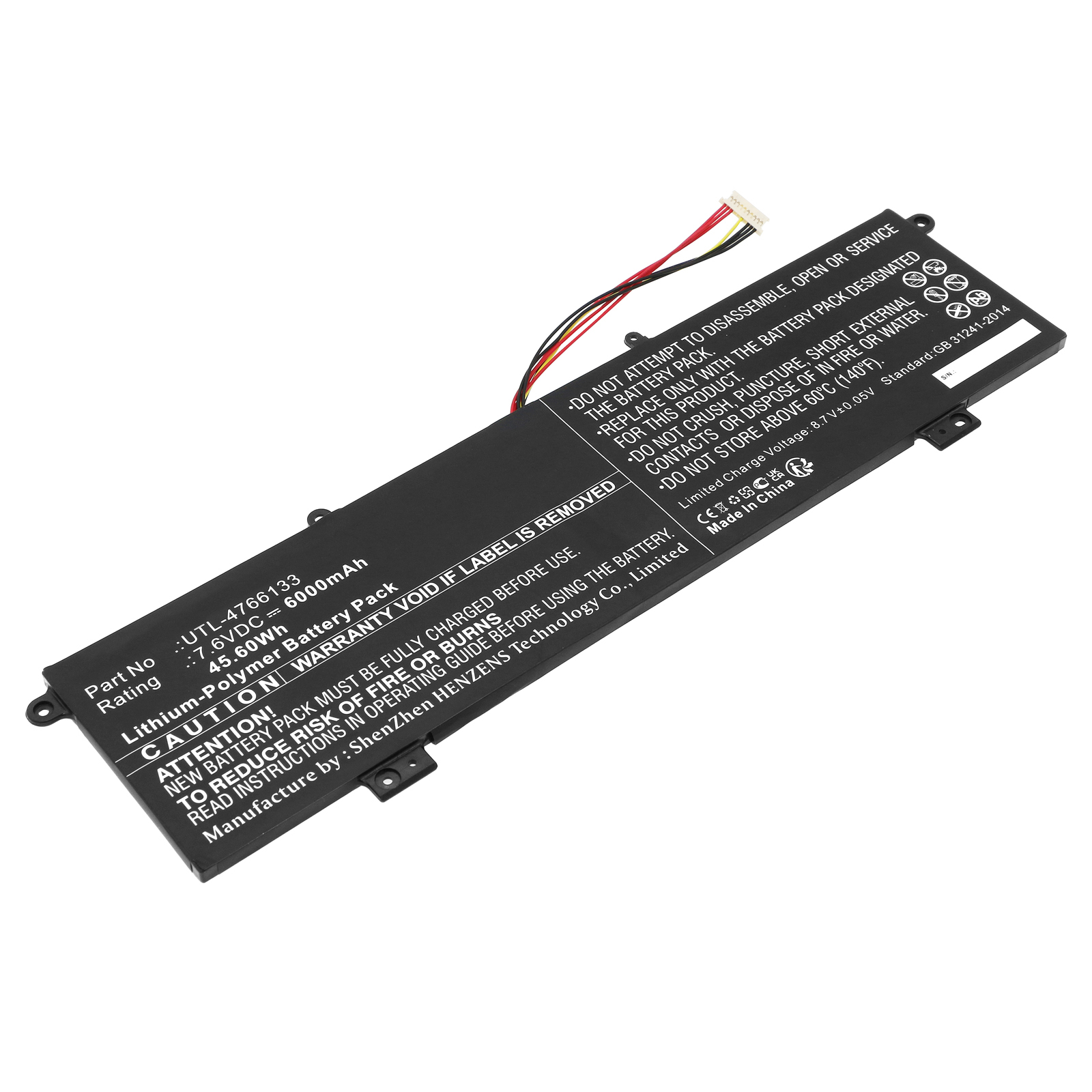 Batteries for EvolveLaptop