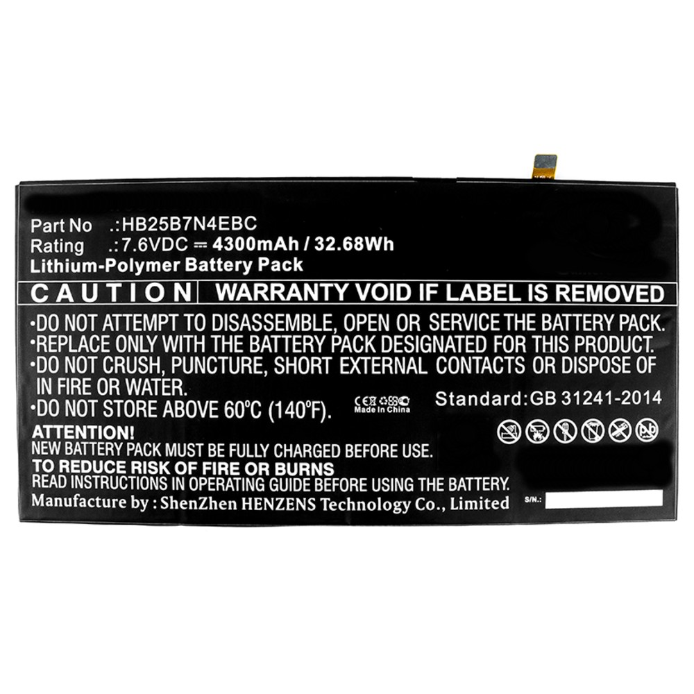 Batteries for HuaweiLaptop